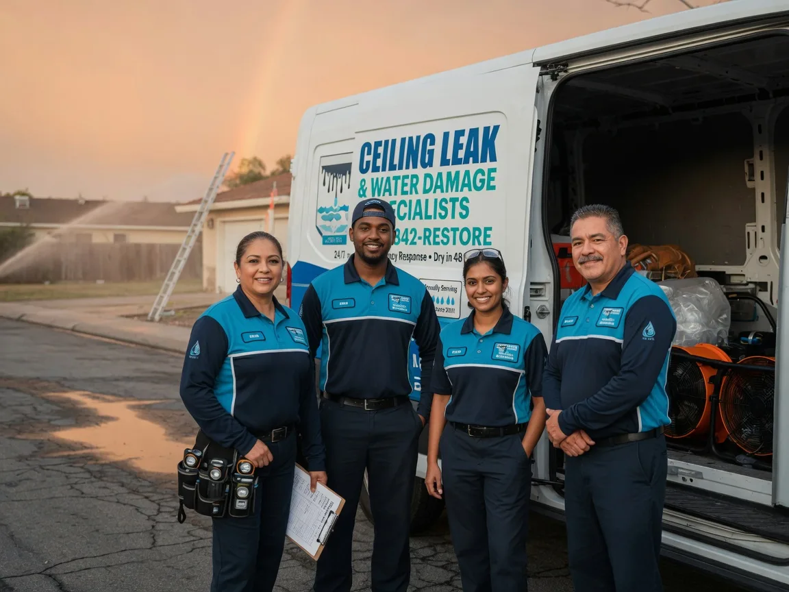 Ceiling Leak Cleanup company in Odem, TX