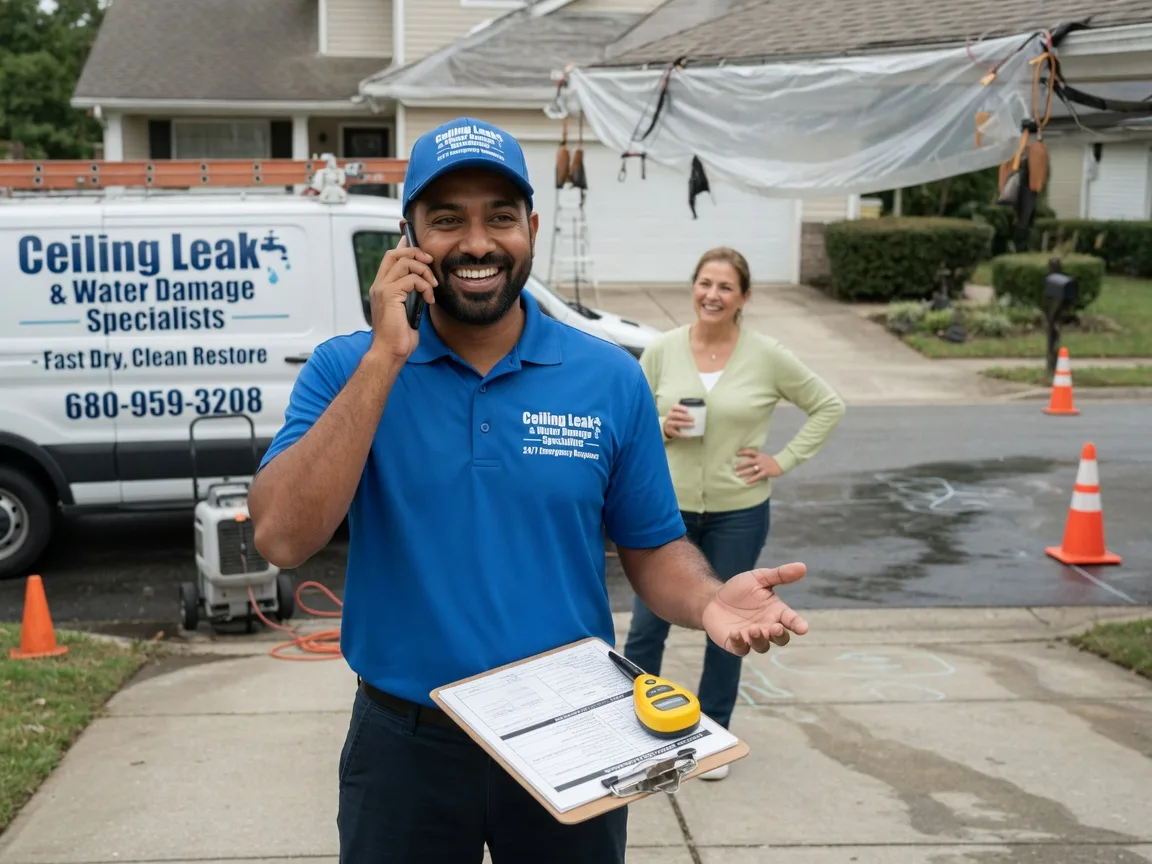 Ceiling Leak Cleanup Odem, TX FAQs